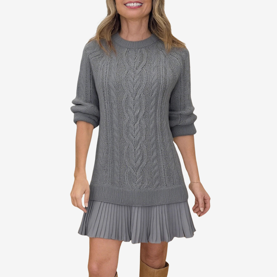 Stylish Women's Sweater Dress