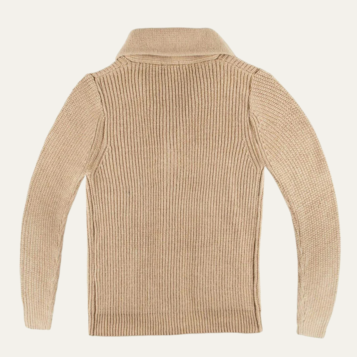 Classic Men's Wool Shawl Cardigan Sweater