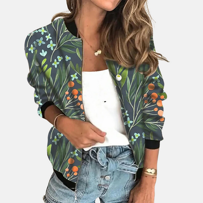 Classic Female Bomber Coat