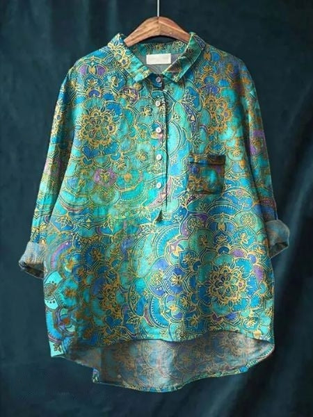 Pretty Flower Women Blouse