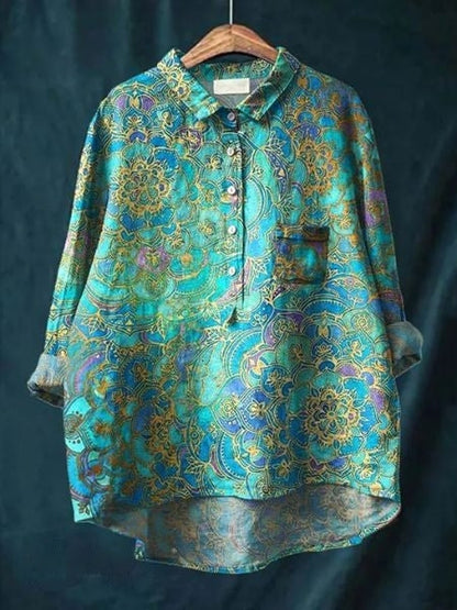 Pretty Flower Women Blouse