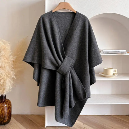 Soft Oversized Poncho for Women