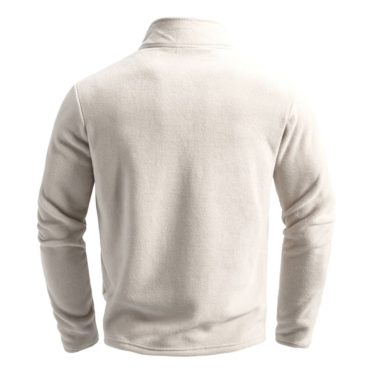 Warm Mens Merino Wool Quarter Zip Sweater