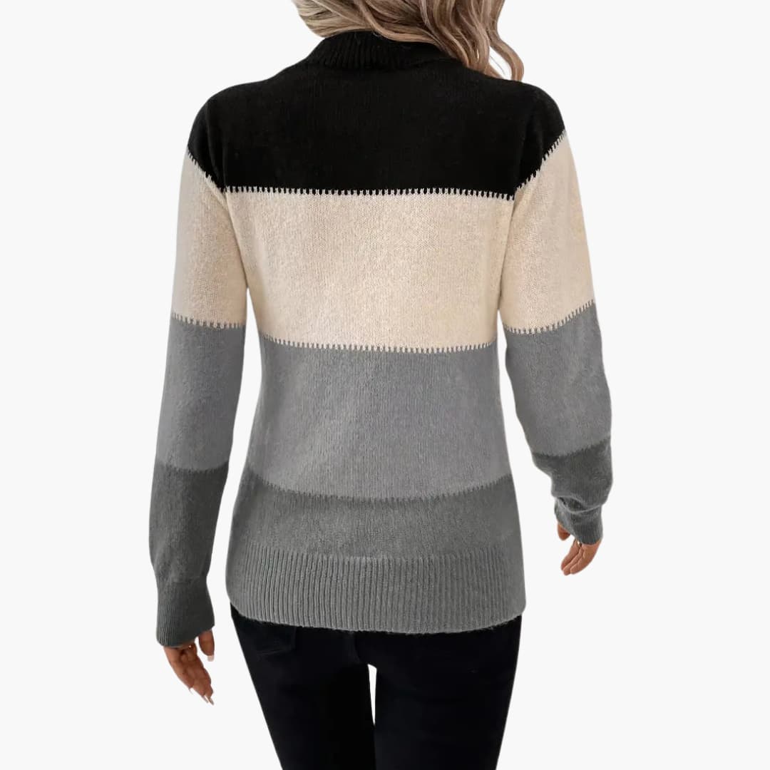 Women's Color Block Sweatshirt