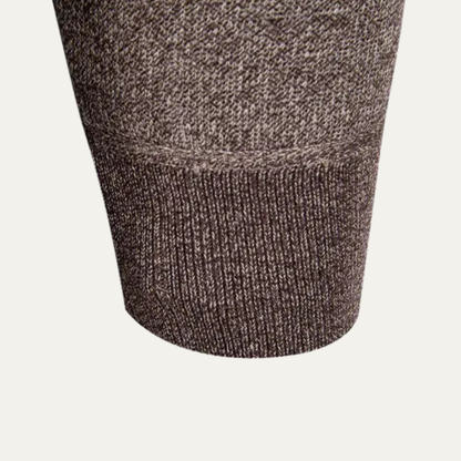 Comfortable Men's V Neck Soft Knit Sweater