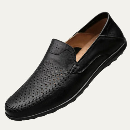 Comfortable Leather Slip On Loafers