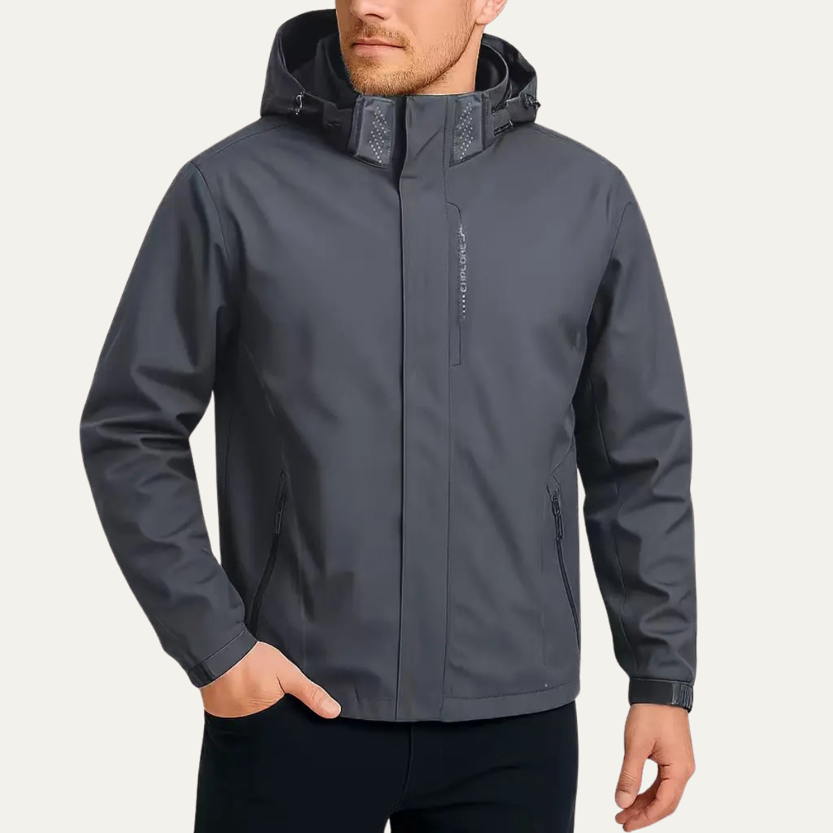 Waterproof Windbreaker Hooded Hiking Rain Coat