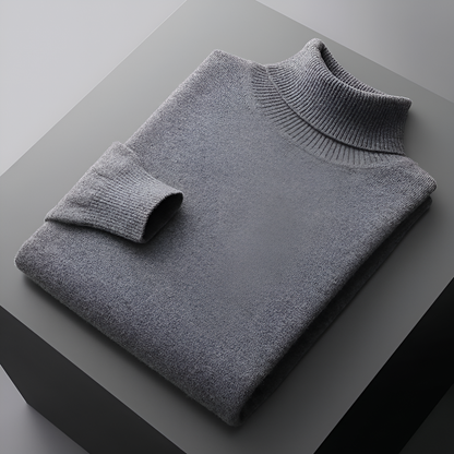 Soft Luxury Mens Wool Crew Neck Sweater