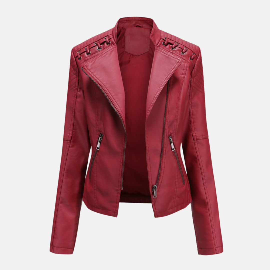 Classic Biker Genuine Leather Jacket
