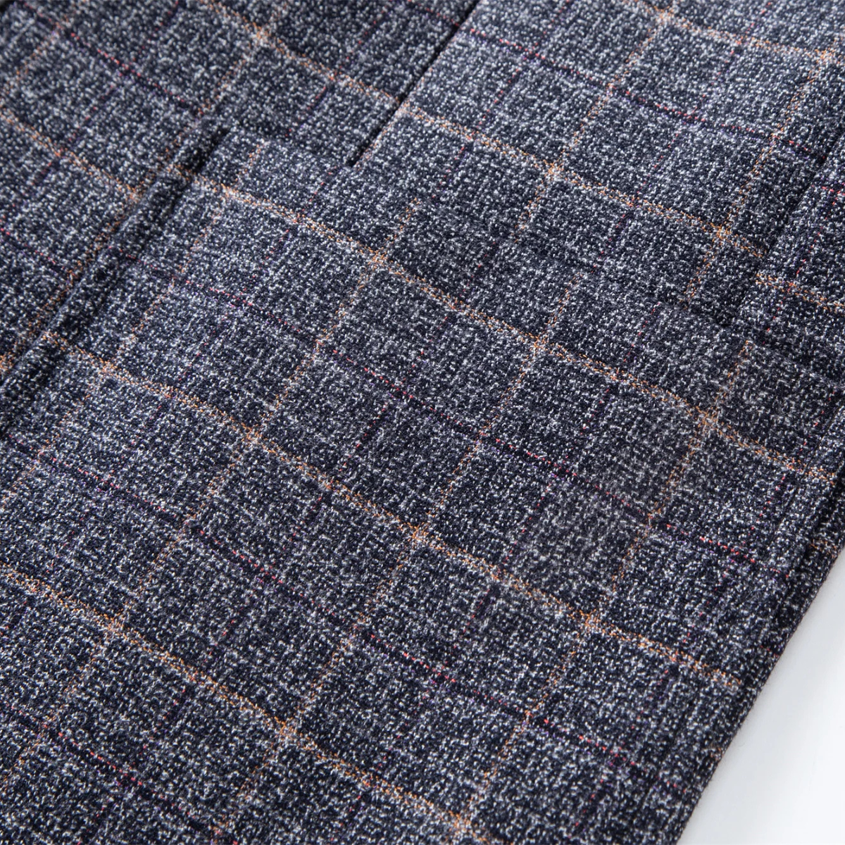 Classic Plaid Blazer For Men