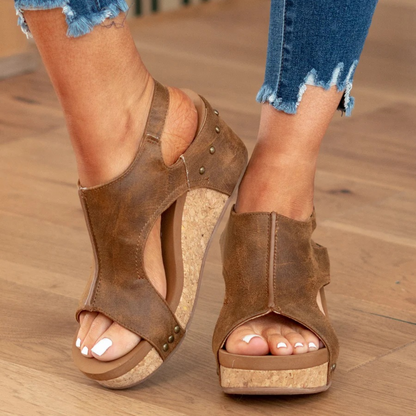 Luxury Suede High Heel Sandals