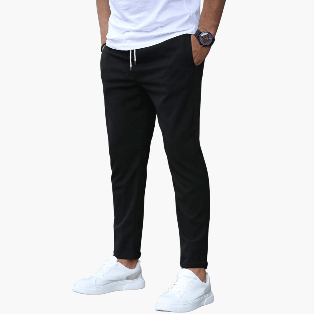 Soft Mens Jogger Pants – Flexible Fit Trousers