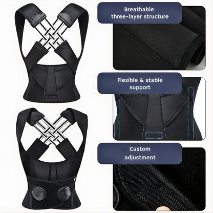 Posture Corrector for Back Support and Comfort