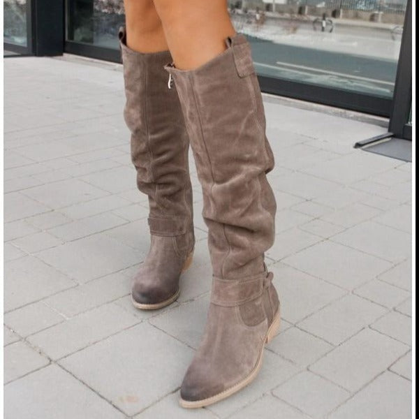 Classic Low Heel Women's Boots
