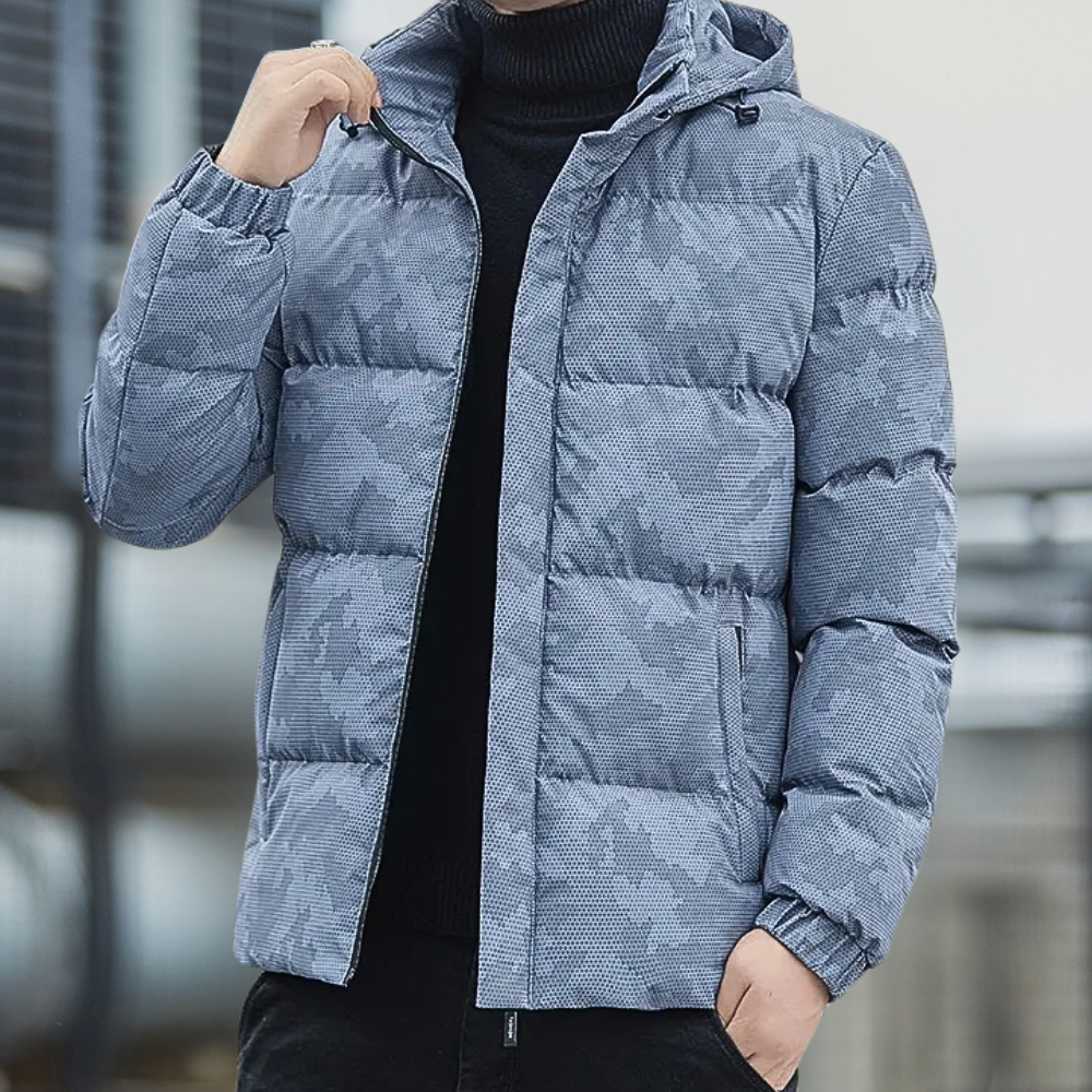 Warm Mens Downfilled Coat