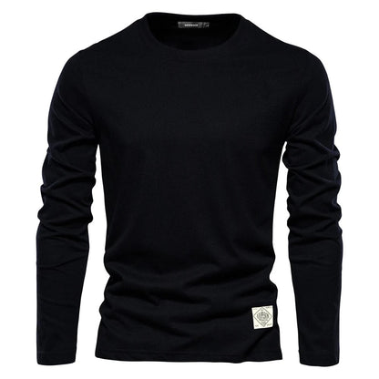 Casual Long Sleeve Tee Shirt for Men Classic