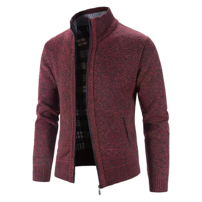 Men's Classic Zip Up Sweater