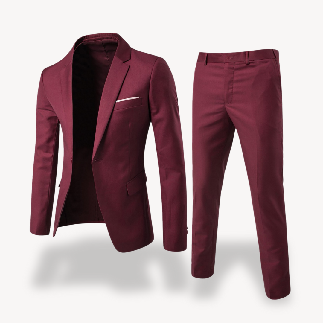 Stylish Men's 2 Piece Business Suit