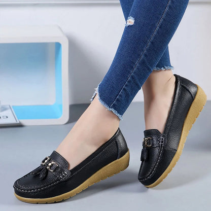 Comfortable Women's Cutout Ballet Shoes