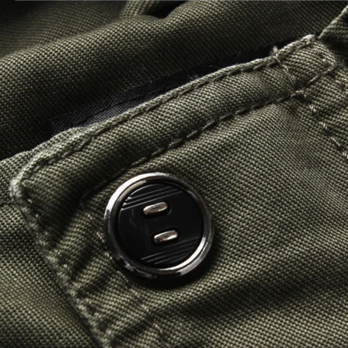 Rugged Men's Tactical Cargo Jacket