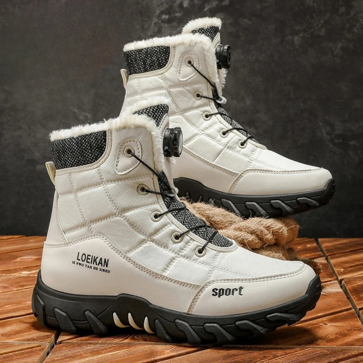 Warm Insulated Men's Winter Snow Boots