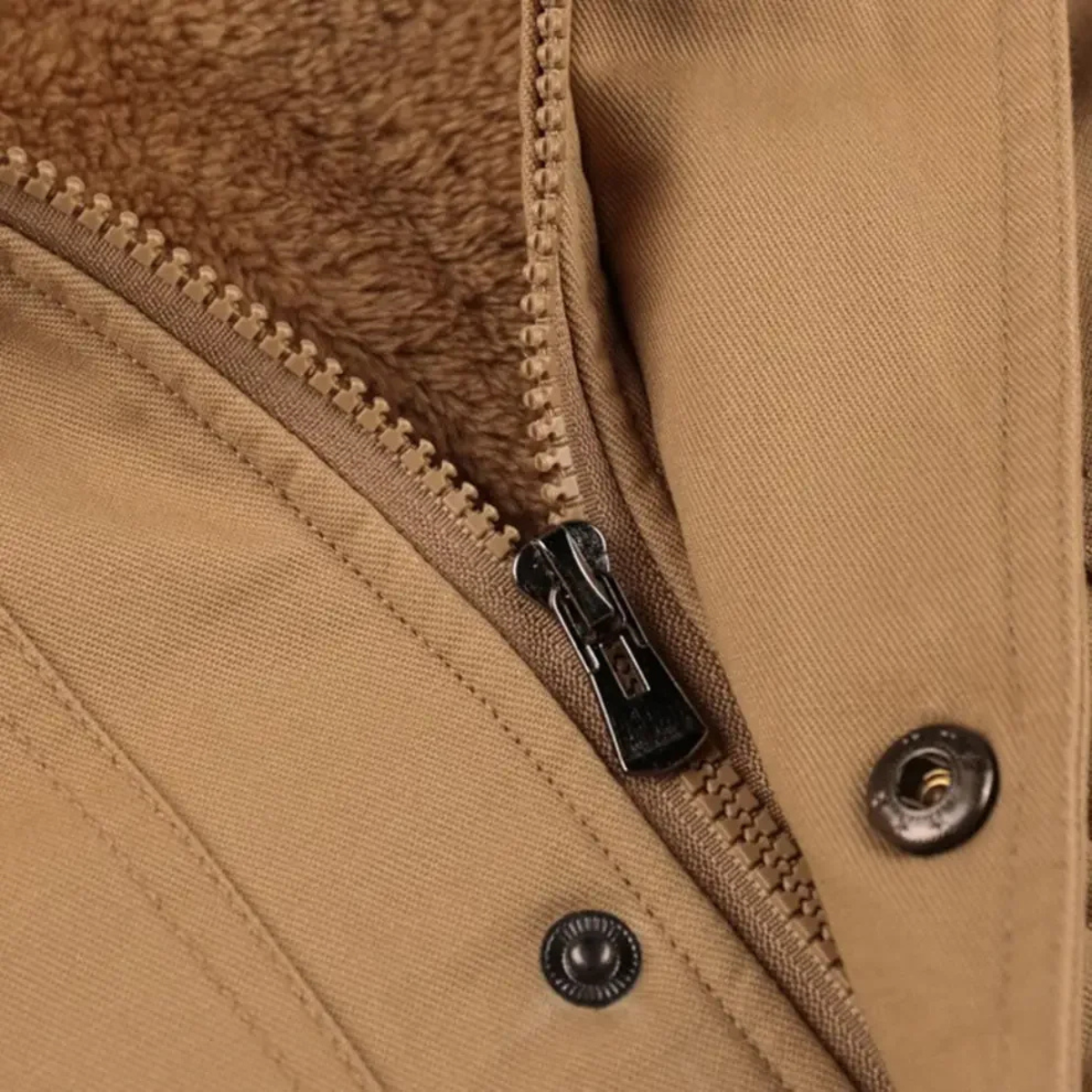 Insulated Men's Heavy Duty Parka Winter Coat