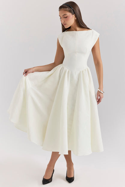 Women's Classic Sleeveless Midi Dress