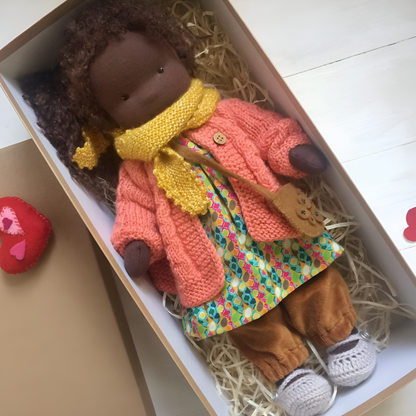 Soft Plush Artisan Teddy Doll