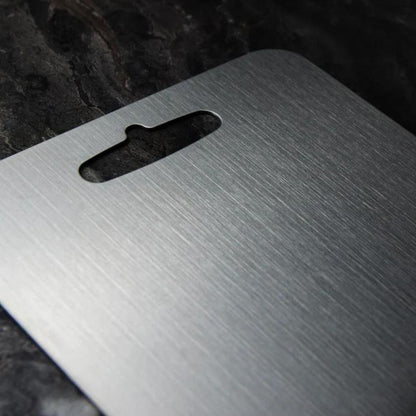 Heavy Duty Metal Chopping Board for Easy Cleaning