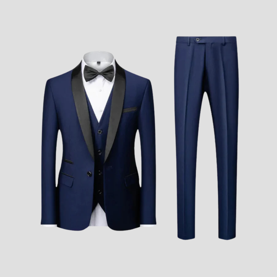 Slim Fit 3 Piece Mens Formal Suit - Nocini