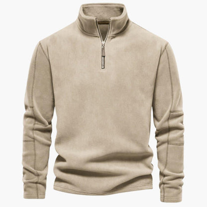 Warm Men's Fleece Jacket with Cozy Inner Layer