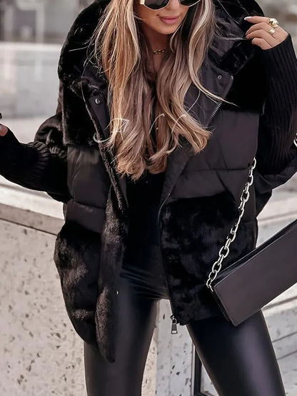 Warm Women's Hoodie Jacket