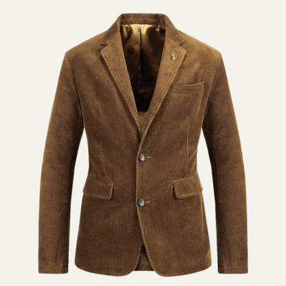 Classic Men's Retro Cord Blazer
