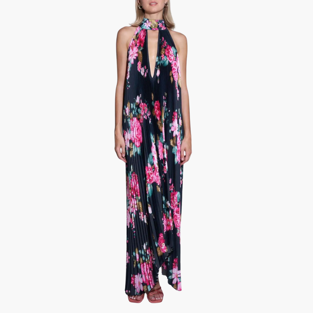 Flowy Floral Women's Summer Dress