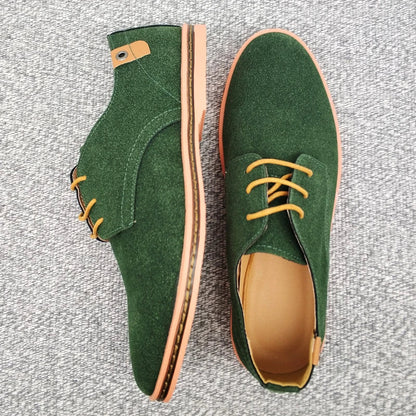 Luxury Suede Leather Oxford Dress Shoes