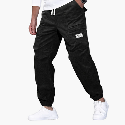Comfortable Mens Corduroy Trousers with Pockets