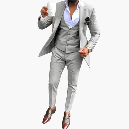 Men's 3 Piece Slim Fit Suit Set