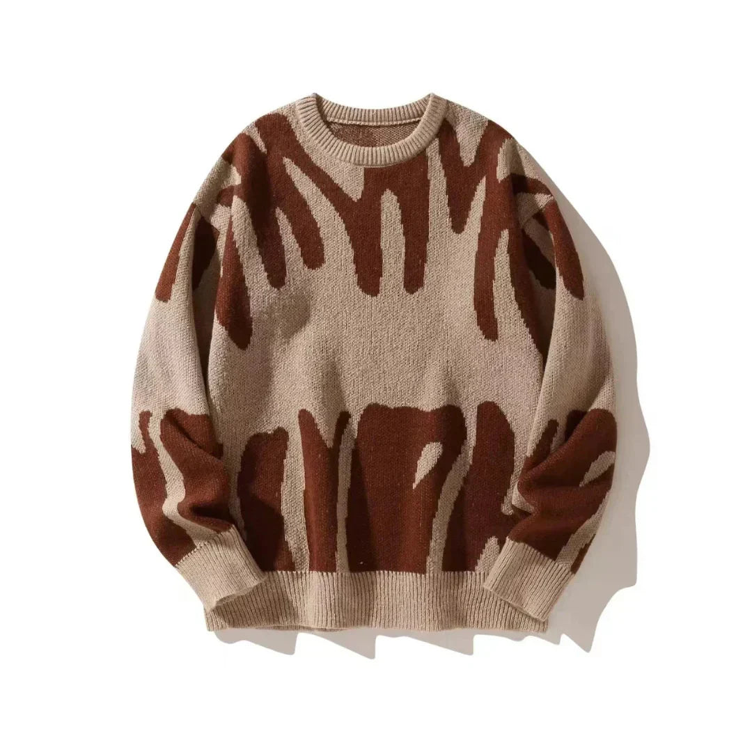 Cozy Crew Neck Sweater with Gentle Fabric and Slim Fit