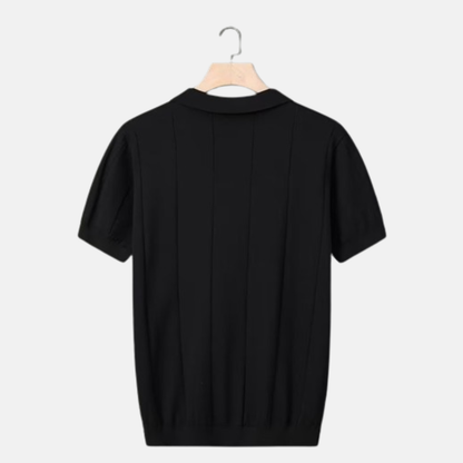 Classic Fit V-Neck Short Sleeve Polo Shirt