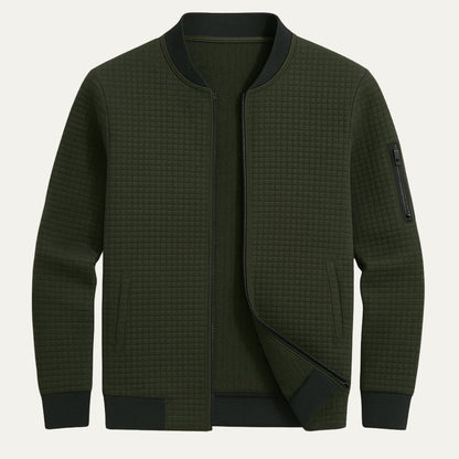 Classic Padded Zipper Jacket