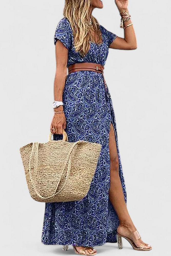 Chic Flared Evening Dress