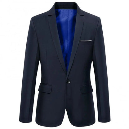 Tailored Fit Executive Jacket for Men