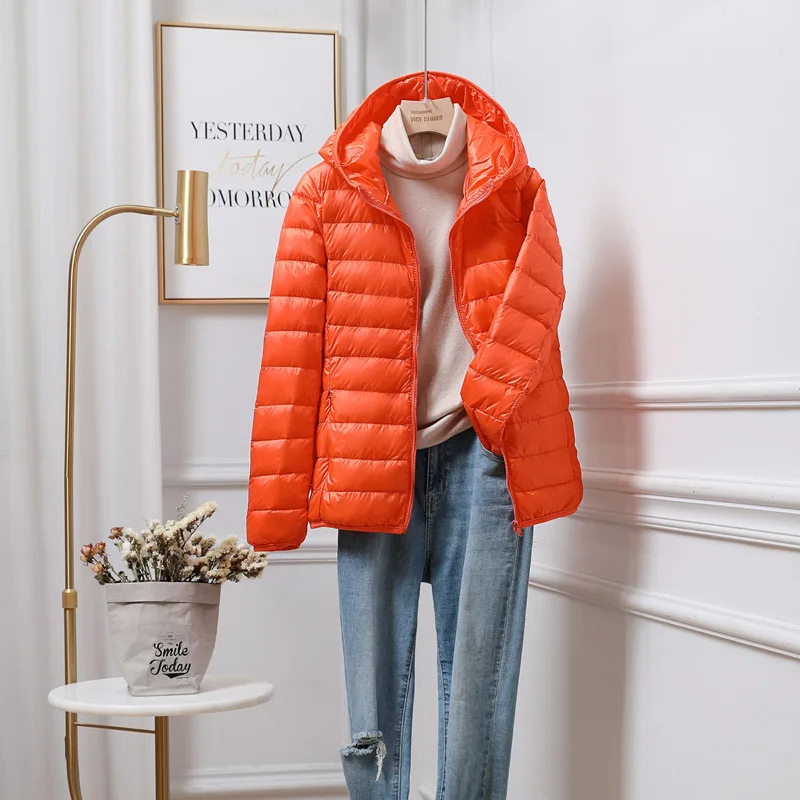 Warm Women's Padded Parka Coat