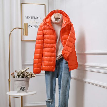 Warm Women's Padded Parka Coat