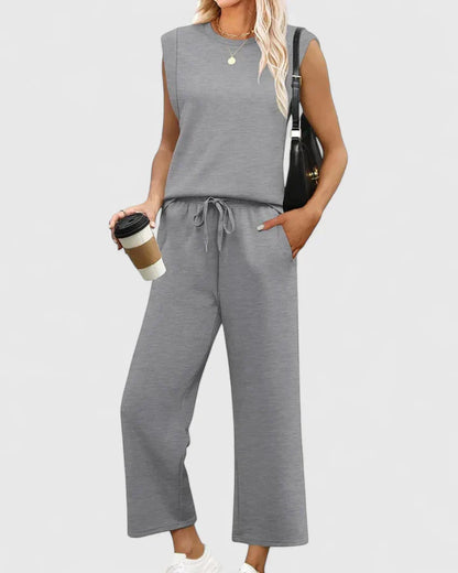 Soft Two Piece Tracksuit Set