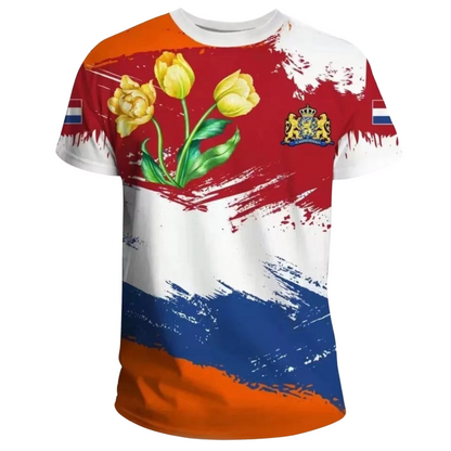 Netherlands Flag Men's Tee – 2024 Exclusive Design