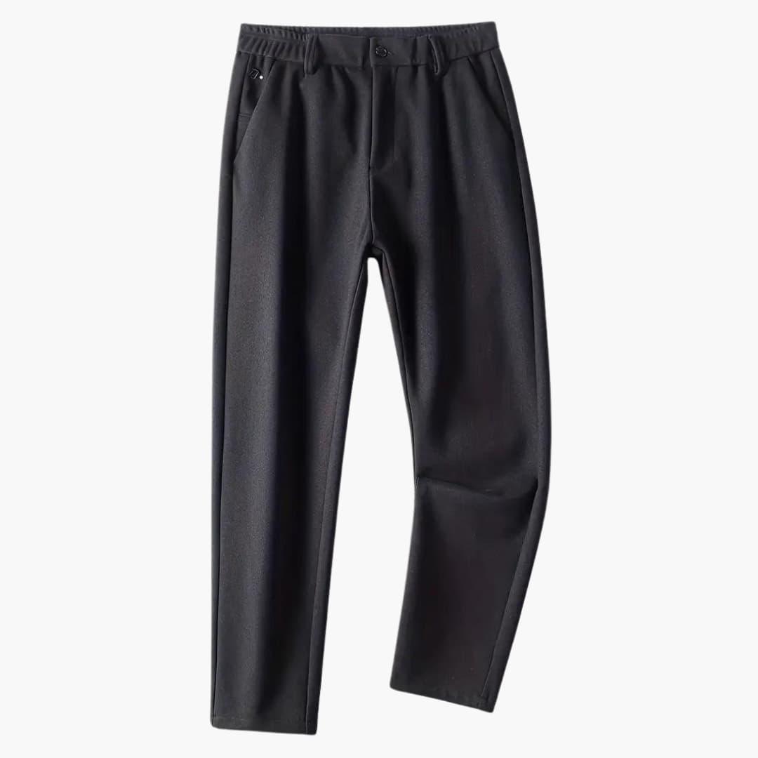 Smart Formal Mens Pants - Classic Fit Dress Trousers