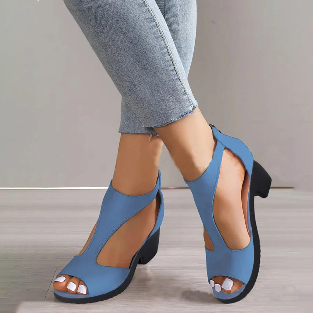 Stylish High Heel Summer Sandals