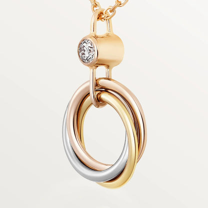 Luxury 18K Gold Plated Pendant Necklace