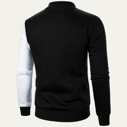Men's Slim Colourblock Windbreaker Jacket